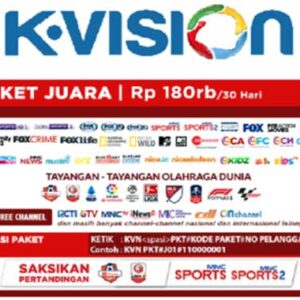 Cara TopUp Saldo K-Vision Melalui Minimarket Indomart dan Alfamart