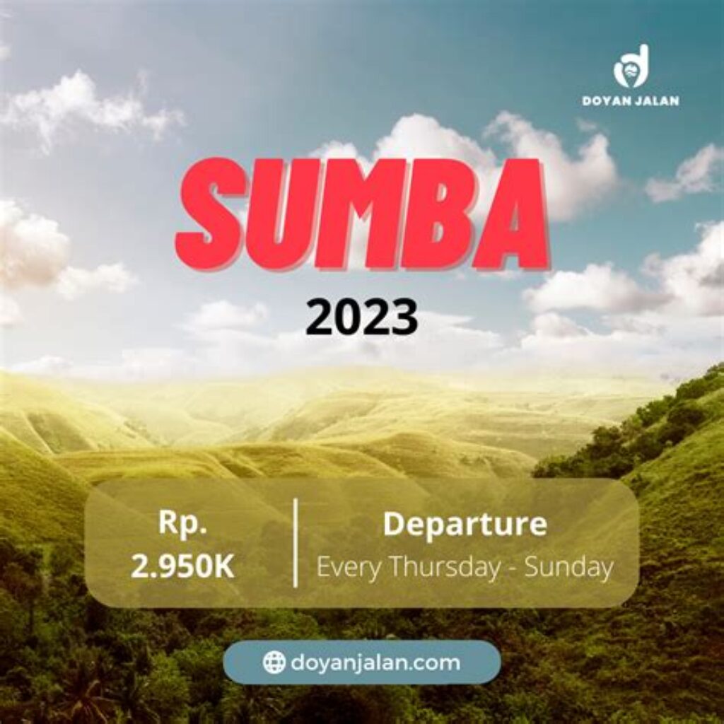 Harga Tiket Masuk Opentrip Murah Ke Sumba